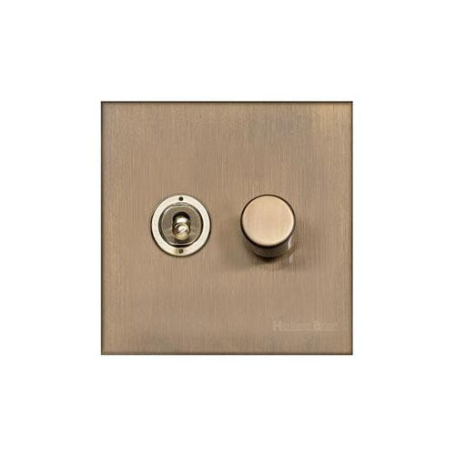 Winchester Range-Antique Brass-2G 1xToggle 1xTED