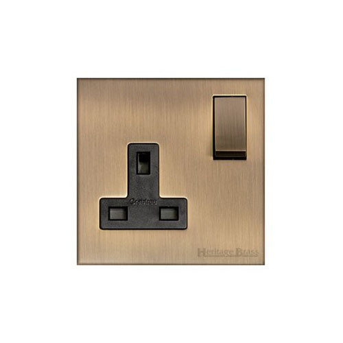 Winchester Range-Antique Brass-Single Socket (13 Amp)