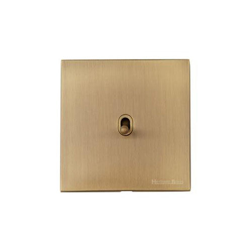 Winchester Range-Antique Brass-1 Gang Stockholm Toggle