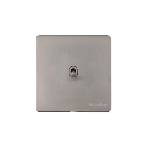 Vintage Range-Satin Nickel-1 Gang Stockholm Toggle