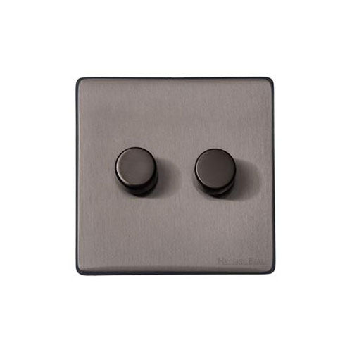 Vintage Range-Satin Black Nickel-2G Multi Location Secondary Dimmer