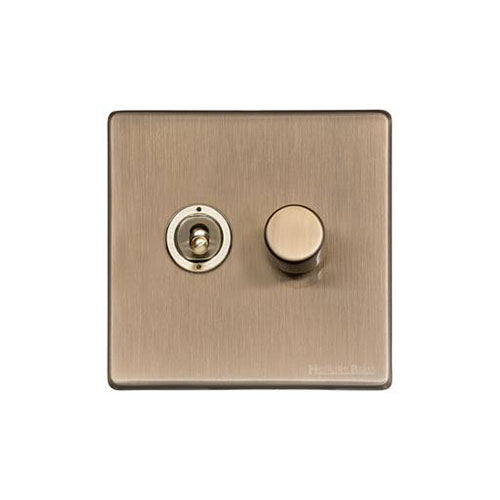 Vintage Range-Antique Brass-2G 1xToggle 1xTED