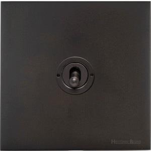 Windsor Range Dark Antique Bronze-1 Gang Intermediate Toggle Switch