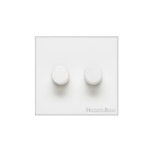 Windsor Range-Matt White-2G Multi Location Secondary Dimmer
