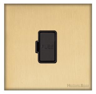 Windsor Range Matt Brass-Unswitched Spur (13 Amp)