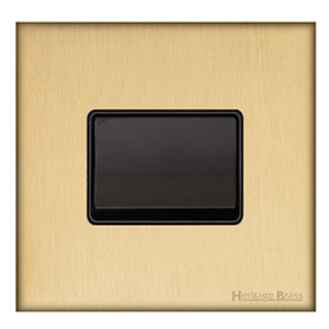 Windsor Range Satin Brass | 6A Triple Pole Fan Isolator Switch