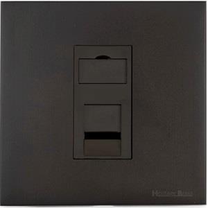 Windsor Range Dark Antique Bronze-1 Gang CAT6
