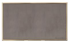 Executive Range-Satin Black Nickel & Brass-Double Blank Plate