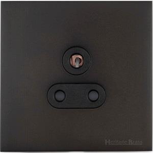Windsor Range Dark Antique Bronze-5 Amp 3 Round Pin Socket