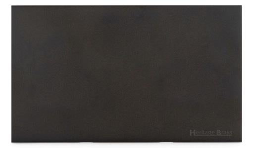 Windsor Range Dark Antique Bronze-Double Blank Plate
