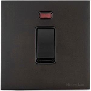 Windsor Range Dark Antique Bronze-45A DP Cooker Switch with Neon (single plate)