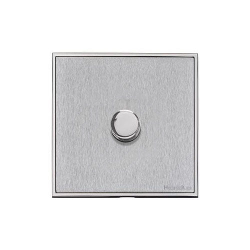 Executive Range-Satin Chrome-1 Gang Dimmer (400 watts)