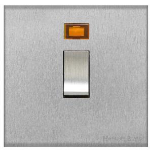 Winchester Range-Satin Chrome   -20A DP SWITCH with Neon