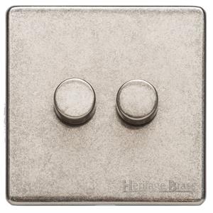 Vintage Range Rustic Nickel-2G Multi Location Secondary Dimmer