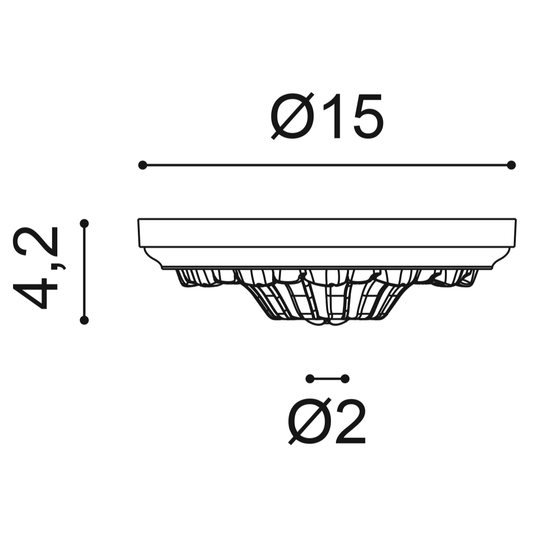 R10 Orac Ceiling Rose