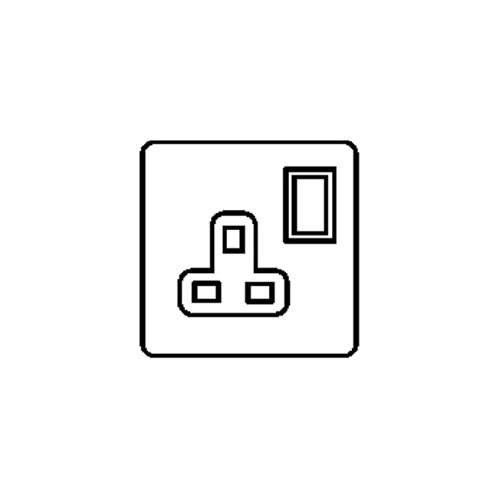 Vintage Range Satin Copper | Single Socket (13 Amp)