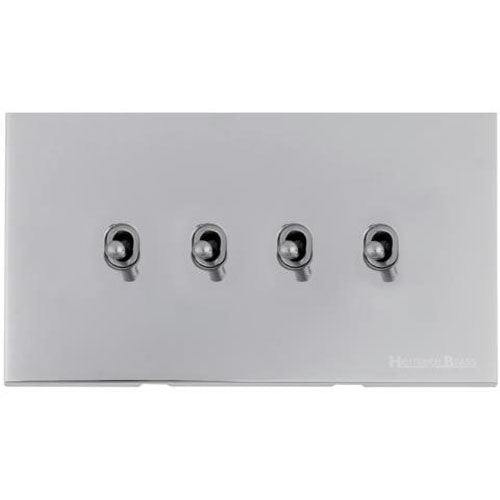 Winchester Range-Polished Chrome-4 Gang Stockholm Toggle