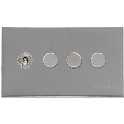 Winchester Range-Satin Chrome Silk-4G 1xToggle 3xTED