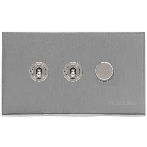 Winchester Range-Satin Chrome Silk-3G 2xToggle 1xTED