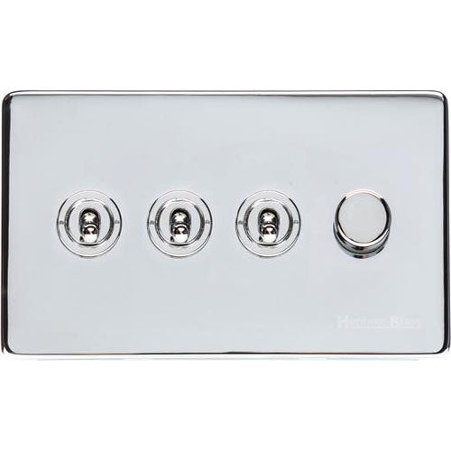 Vintage Range-Polished Chrome-4G 3xToggle 1xTED