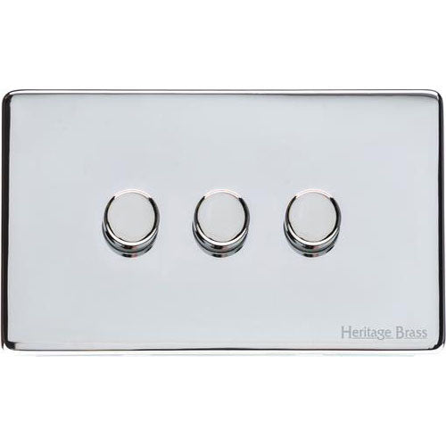 Vintage Range-Polished Chrome-3G Multi Location Secondary Dimmer