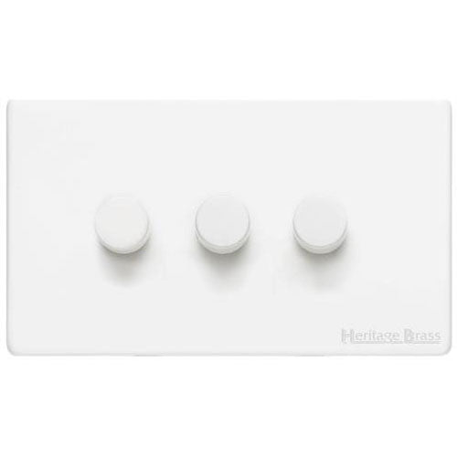 Vintage Range-Gloss White-3G Multi Location Primary Dimmer