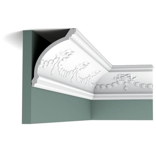 Orac Decor,Orac Decor- C218-Cornice Moulding 200x12.0x15.0   (cm) £25.855 /m,Cornice Moulding