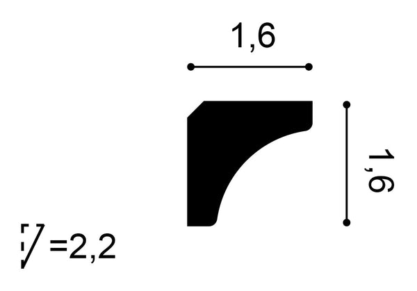 C250F- Flexible Cornice Moulding