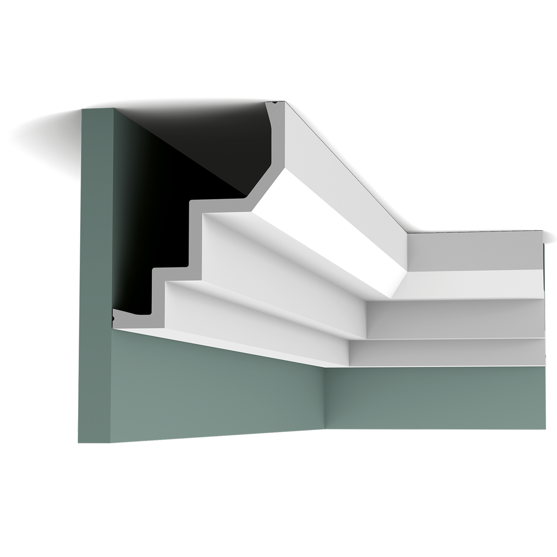 Orac Decor,Orac Decor- C300-Cornice Moulding 200x13.0x16.5   (cm) £34.52 /m,Cornice Moulding