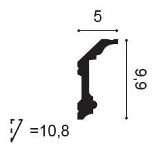 C321F- Flexible Cornice Moulding
