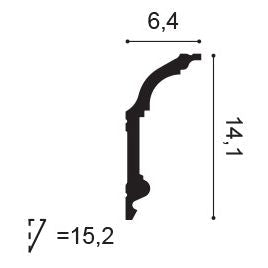 C339F- Flexible Cornice Moulding