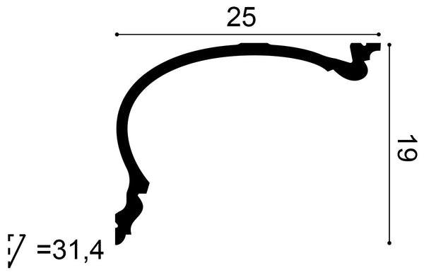 C343- Cornice Moulding