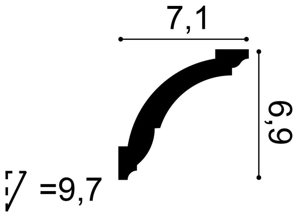 CX101- Cornice Moulding