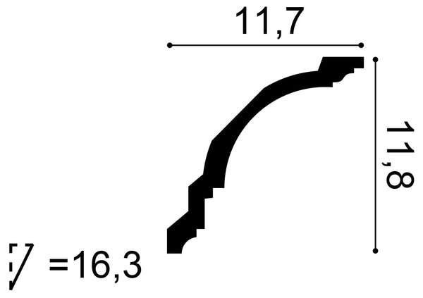 CX107- Cornice Moulding