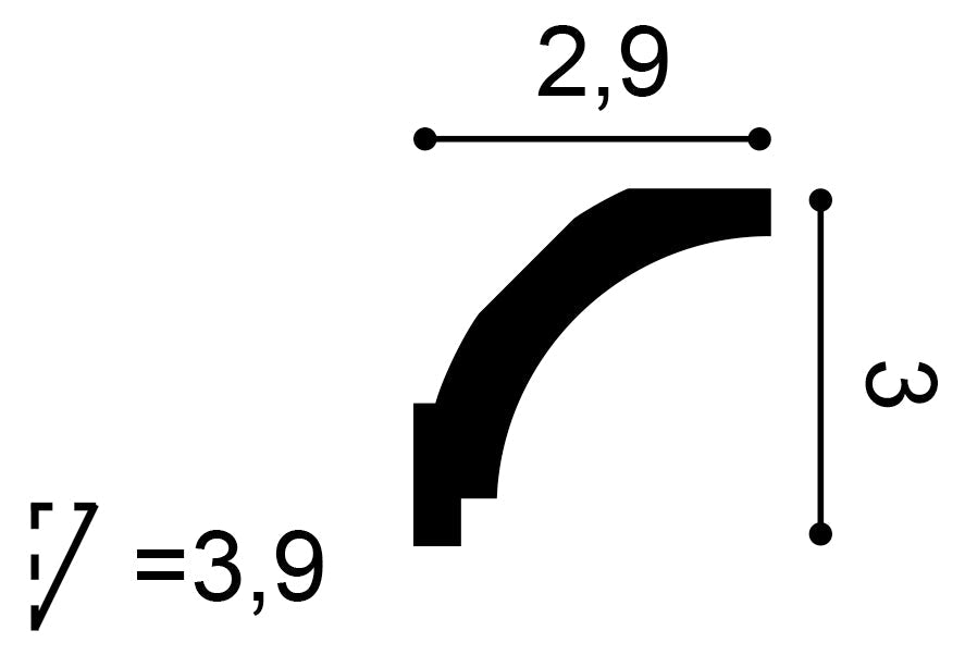 CX115- Cornice Moulding