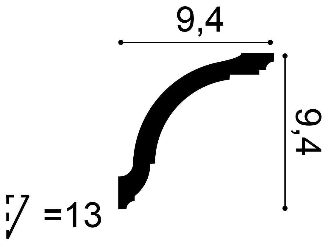 CX128- Cornice Moulding