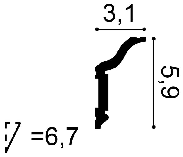 CX141- Cornice Moulding