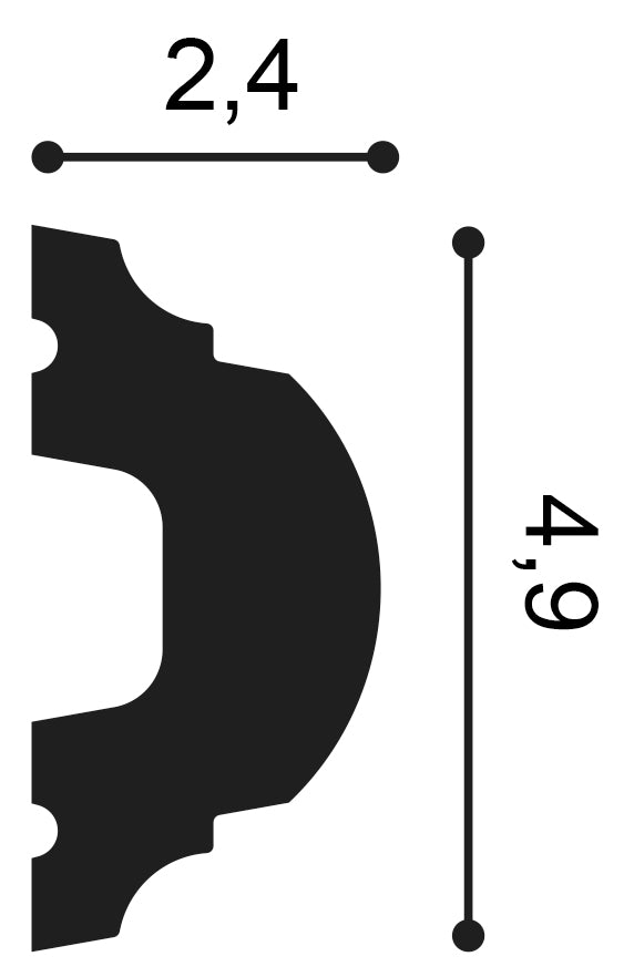 P1020- Wall Moulding
