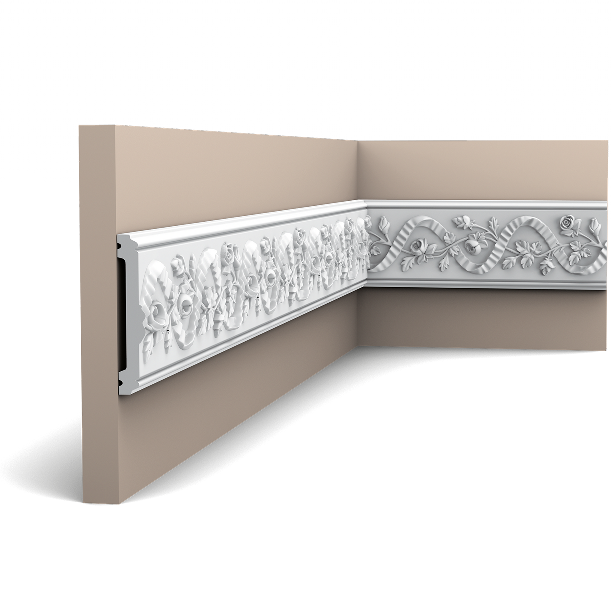 Orac Decor,Orac Decor- P7010-Wall Panel Mouldings 200x2.0x10.5   (cm) £16.89 /m,Wall Moulding
