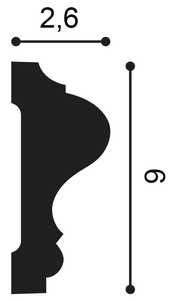P8020- Wall Moulding