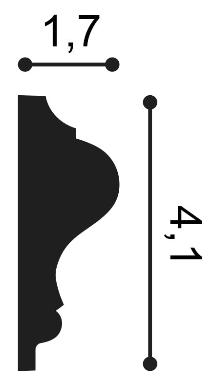 P8030D- Wall Moulding