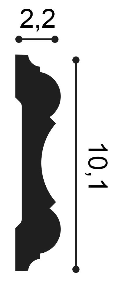 P8040- Wall Moulding