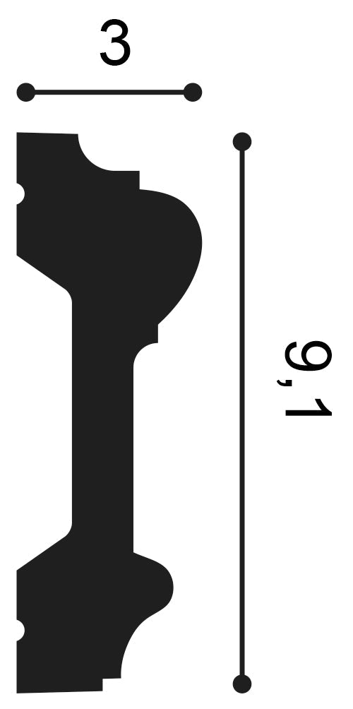 P9010- Wall Moulding
