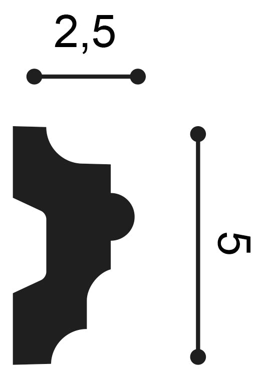 P9040- Wall Moulding