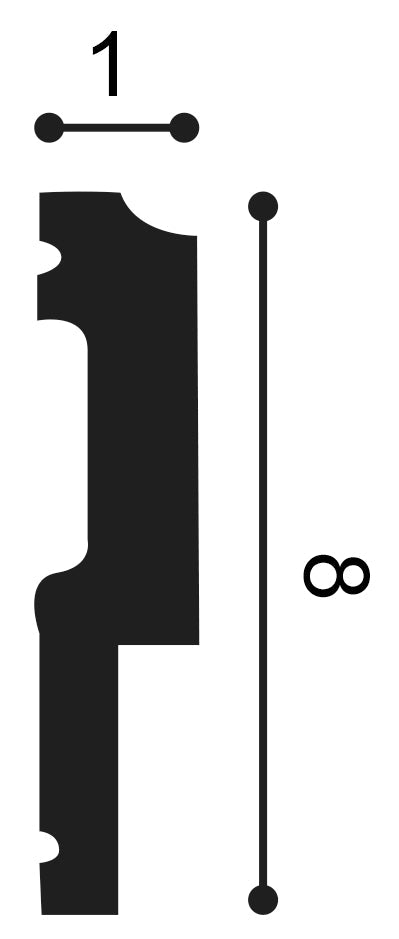 P9900F- Flexible Wall Moulding