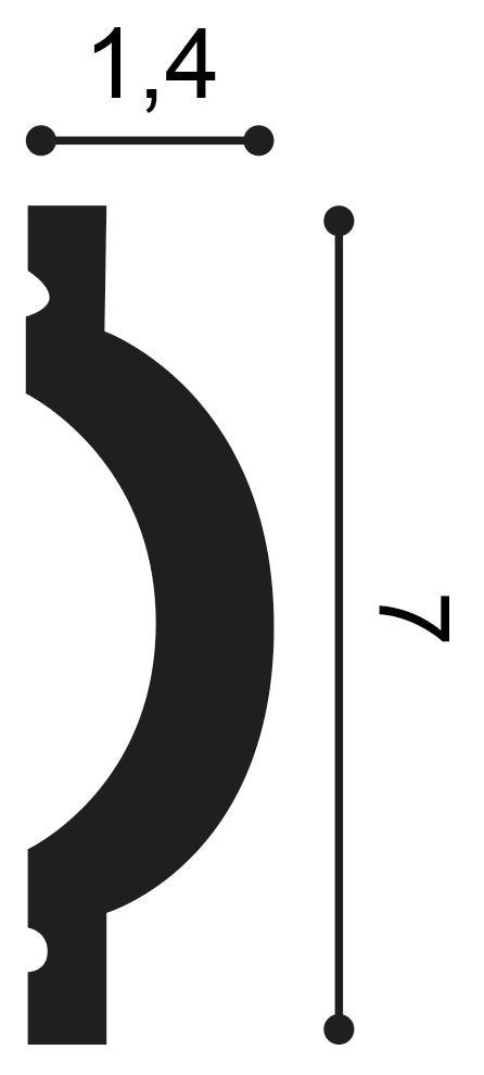 P9901- Wall Moulding