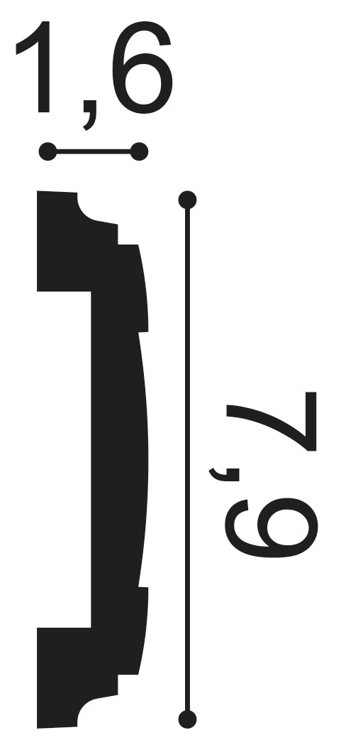 PX102- Wall Moulding