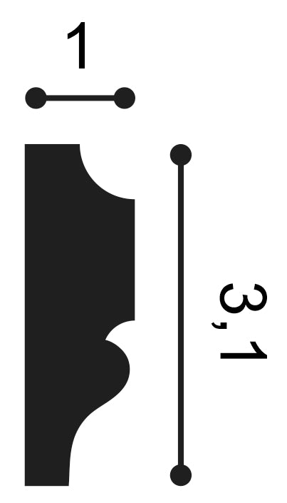 PX116- Wall Moulding