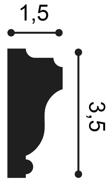PX117- Wall Moulding