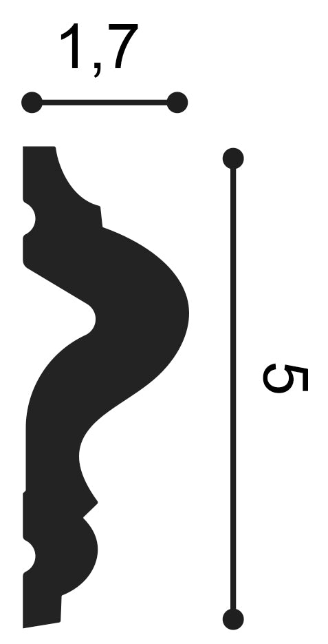 PX175- Wall Moulding